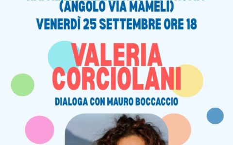 Scrittori&Colori”, a Rapallo l’anteprima con Valeria Corciolani