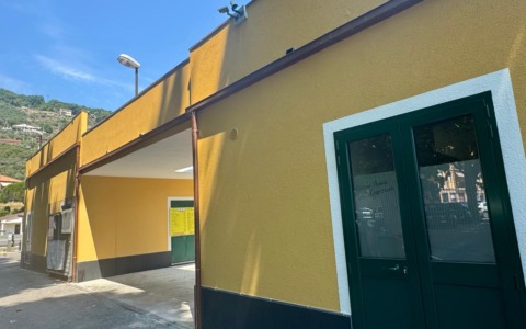 A Caperana apre la struttura polifunzionale riqualificata dal campo sportivo Angelo Daneri