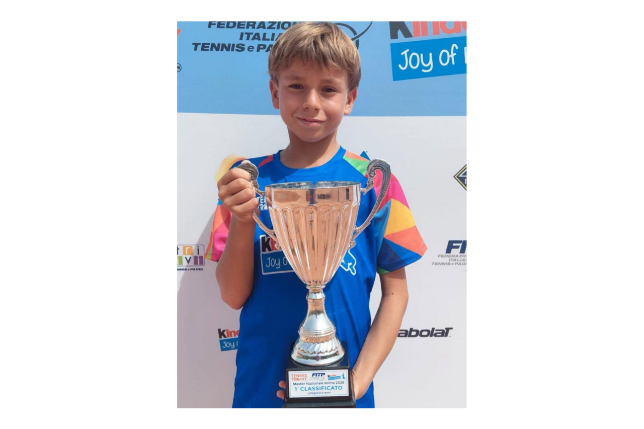 Tennis: il lavagnese Tommaso Marchione è il numero 1 d’Italia under 9