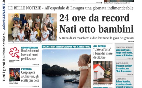 Il Nuovo Levante da oggi in edicola
