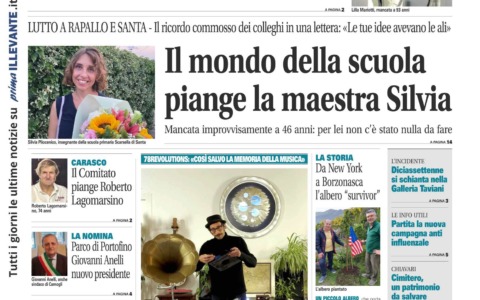 Il Nuovo Levante da oggi in edicola