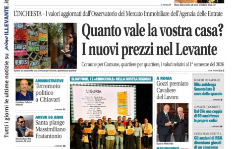 Il Nuovo Levante da oggi in edicola