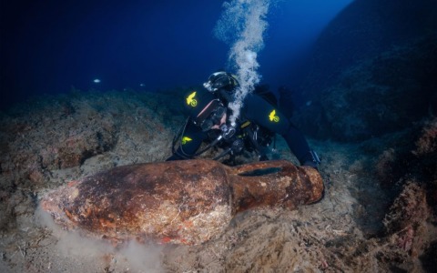 Famoso relitto romano “fantasma” scoperto a Punta Chiappa