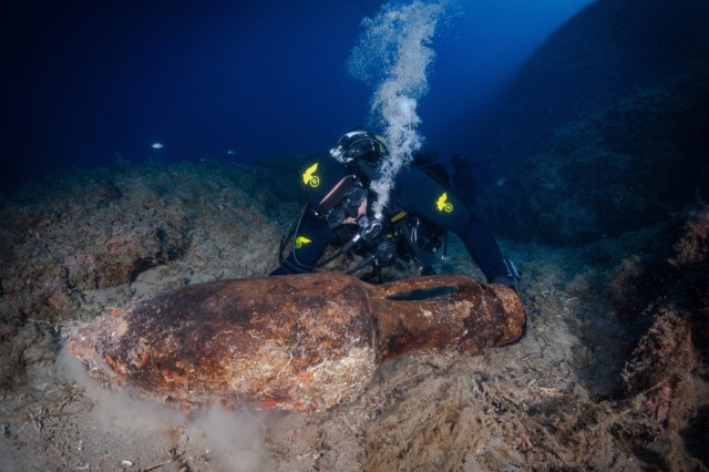 Famoso relitto romano “fantasma” scoperto a Punta Chiappa