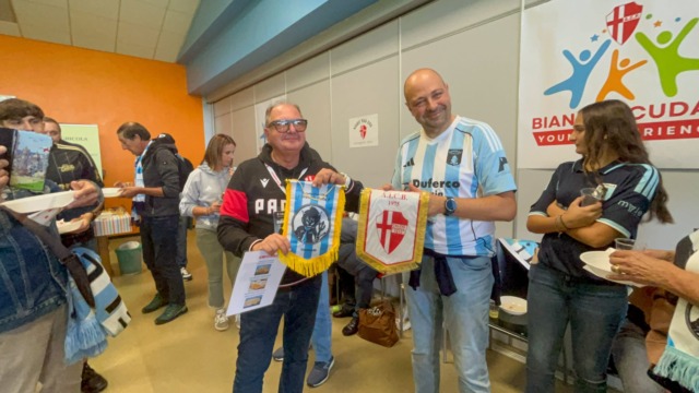 Padova-Entella, festa del tifo all’Euganeo:  incontro storico tra biancoscudati e biancocelesti