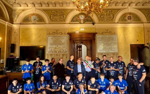 Chiavari premia la Bocciofila: presentata la squadra di Serie A