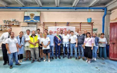 Secondo posto al Palio del Tigullio, il sindaco incontra la squadra di Lavagna