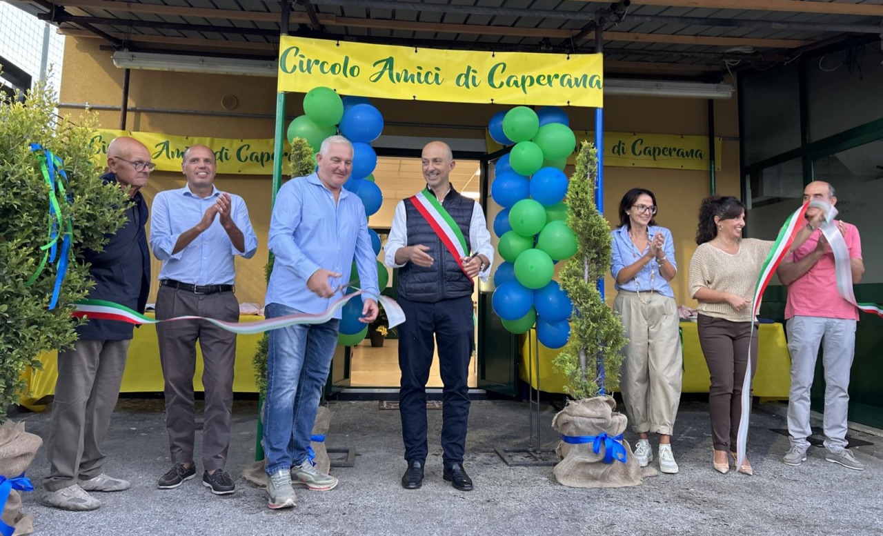 Caperana, inaugurata la nuova struttura polifunzionale: uno spazio per la comunità