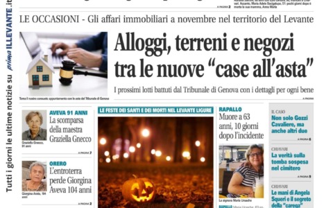 Il Nuovo Levante da oggi in edicola