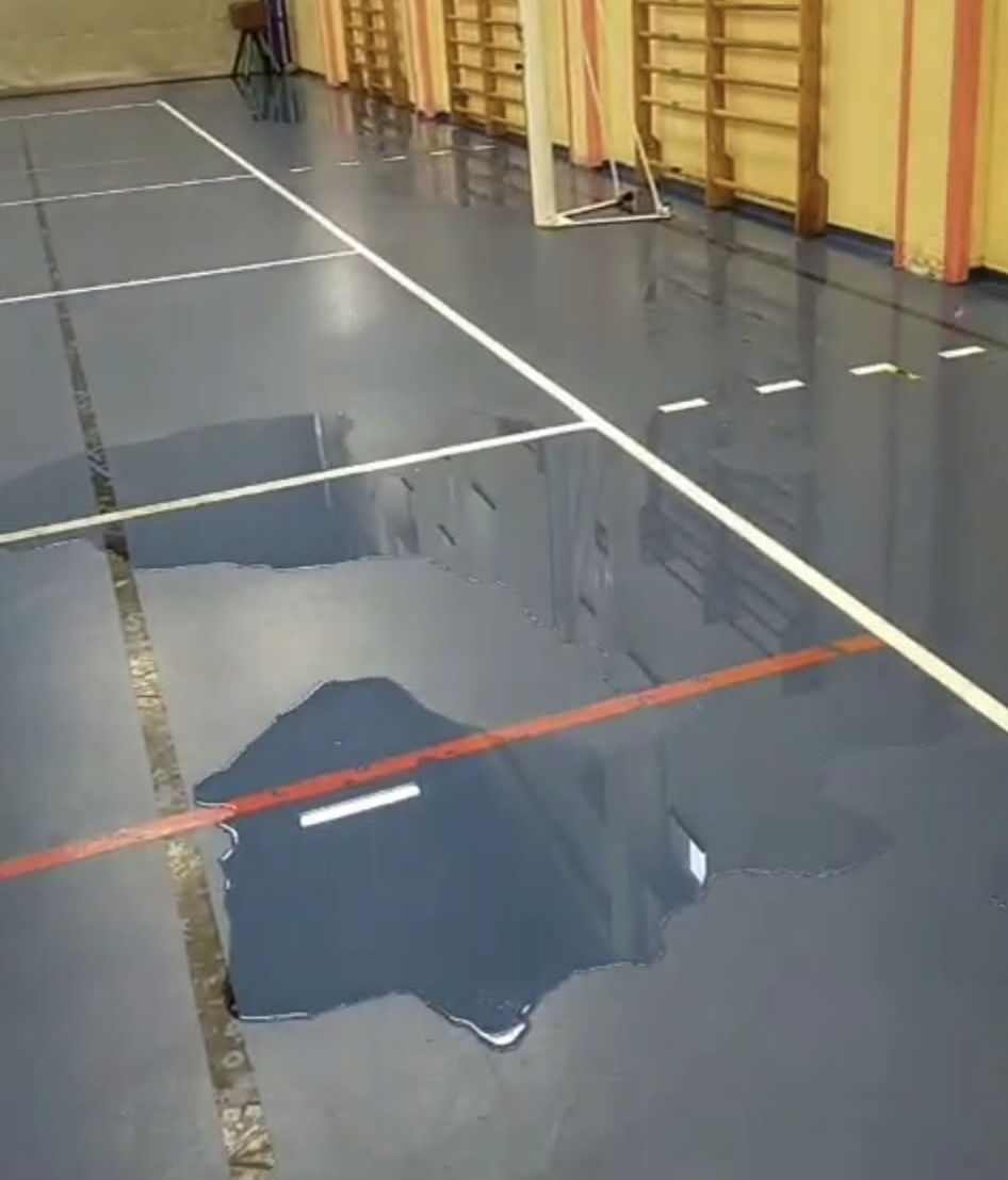 Rapallo, infiltrazioni d’acqua nella palestra di via Frantini: Carannante presenta un’interrogazione urgente