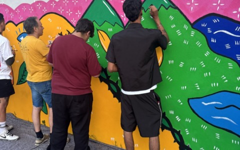 Fondazione Lotus: al via uno un percorso di mediazione intergenerazionale a Camogli attraverso i murales
