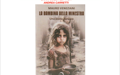 A Recco “La bambina della minestra”, una storia da Gaza raccontata da Mauro Veneziani