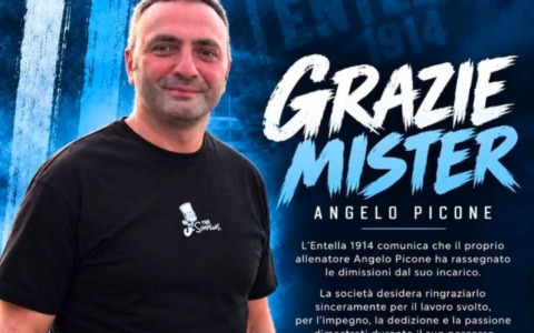 Entella, si dimette l’allenatore Angelo Picone