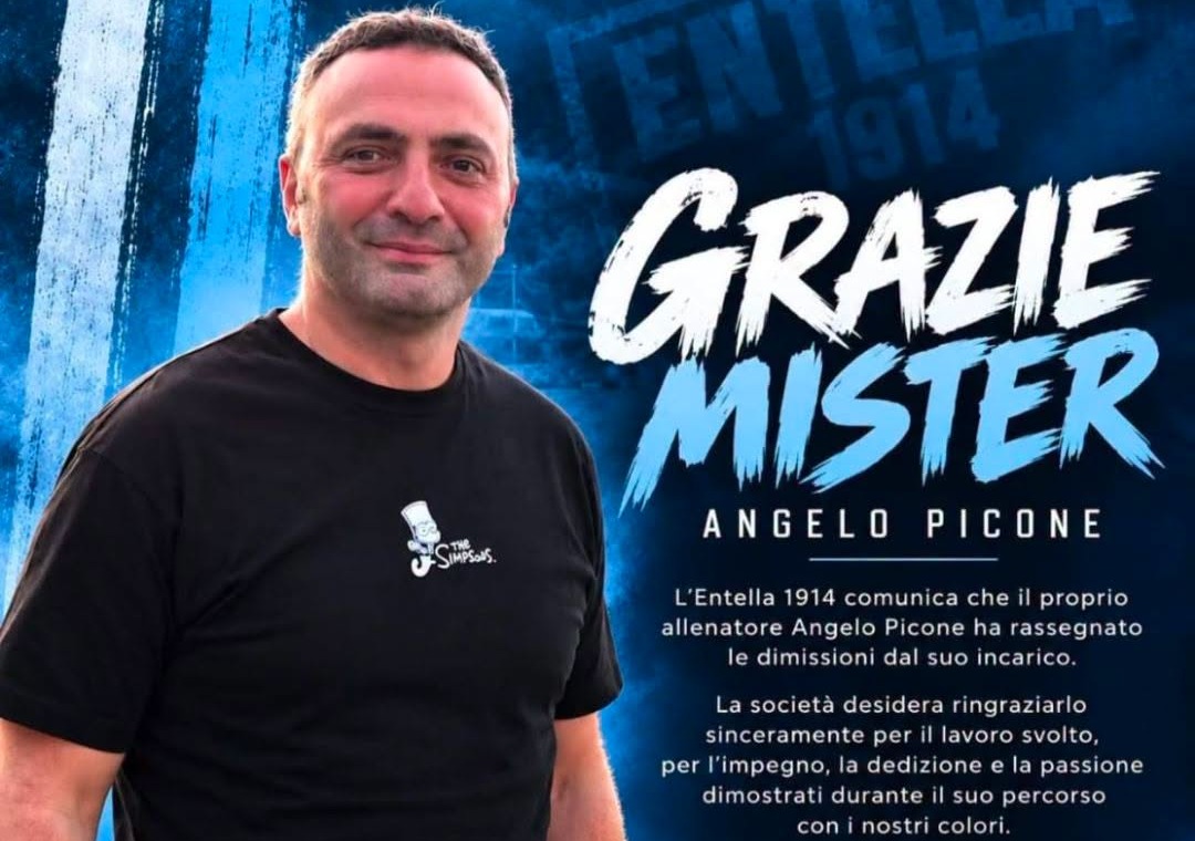 Entella, si dimette l’allenatore Angelo Picone