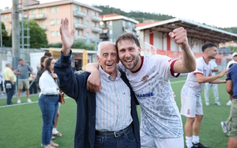 Lutto in casa granata: addio ad Aldo Pietronave, primo tifoso del Casarza e del nipote Gianluca Righetti