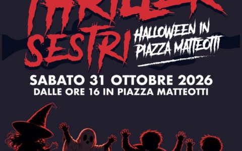 Halloween a Sestri, doppio appuntamento per i più piccoli tra biblioteca e piazza Matteotti