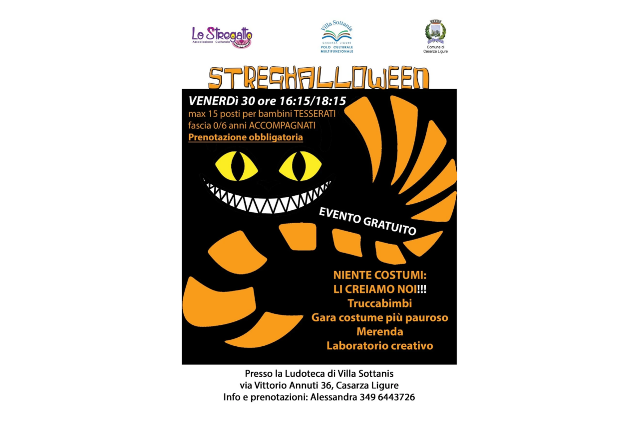 Casarza: arriva Halloween a Villa Sottanis
