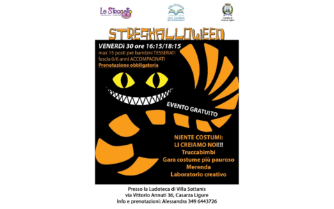 Casarza: arriva Halloween a Villa Sottanis