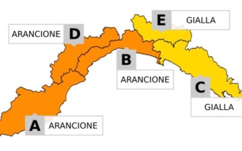 ARPAL: Domani allerta gialla per temporali sul Levante
