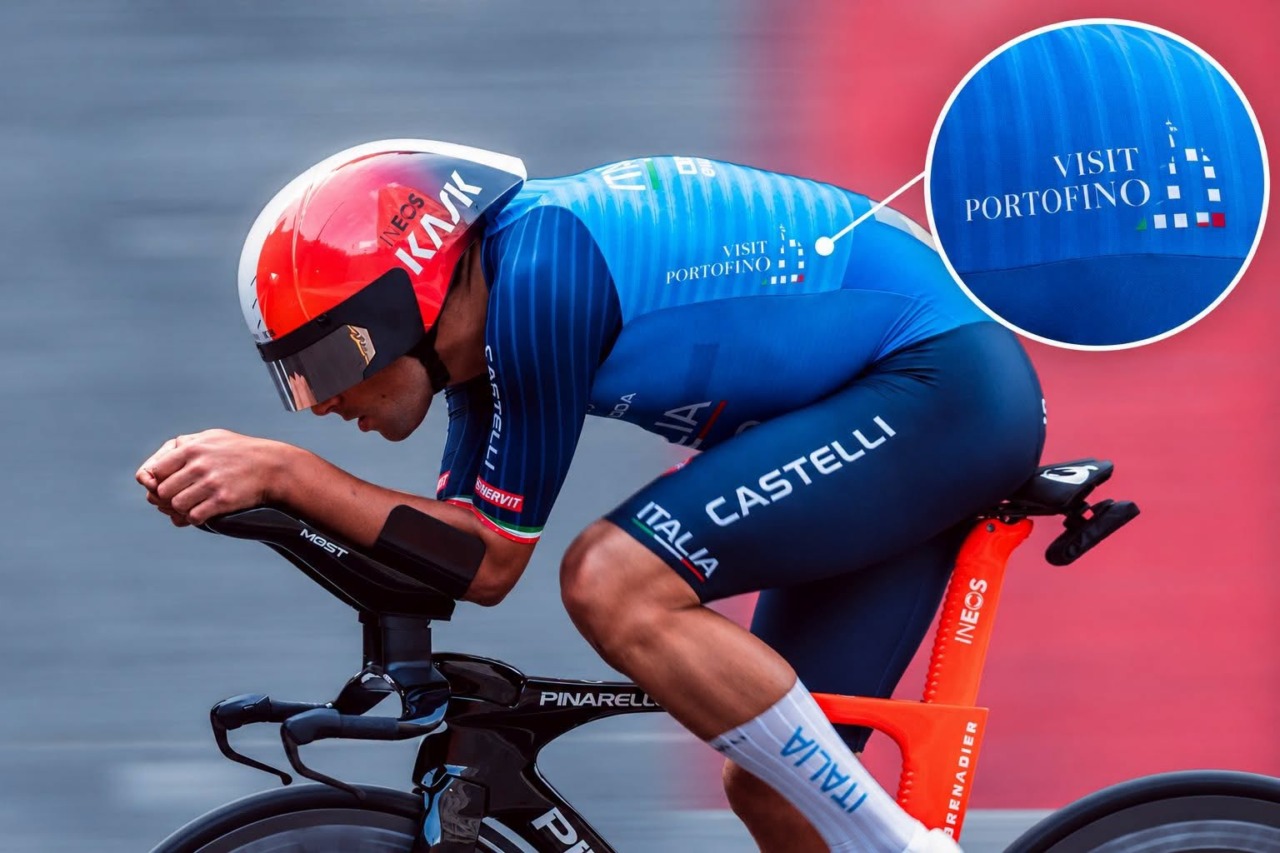 Portofino con la Nazionale Italiana ai Mondiali di ciclismo