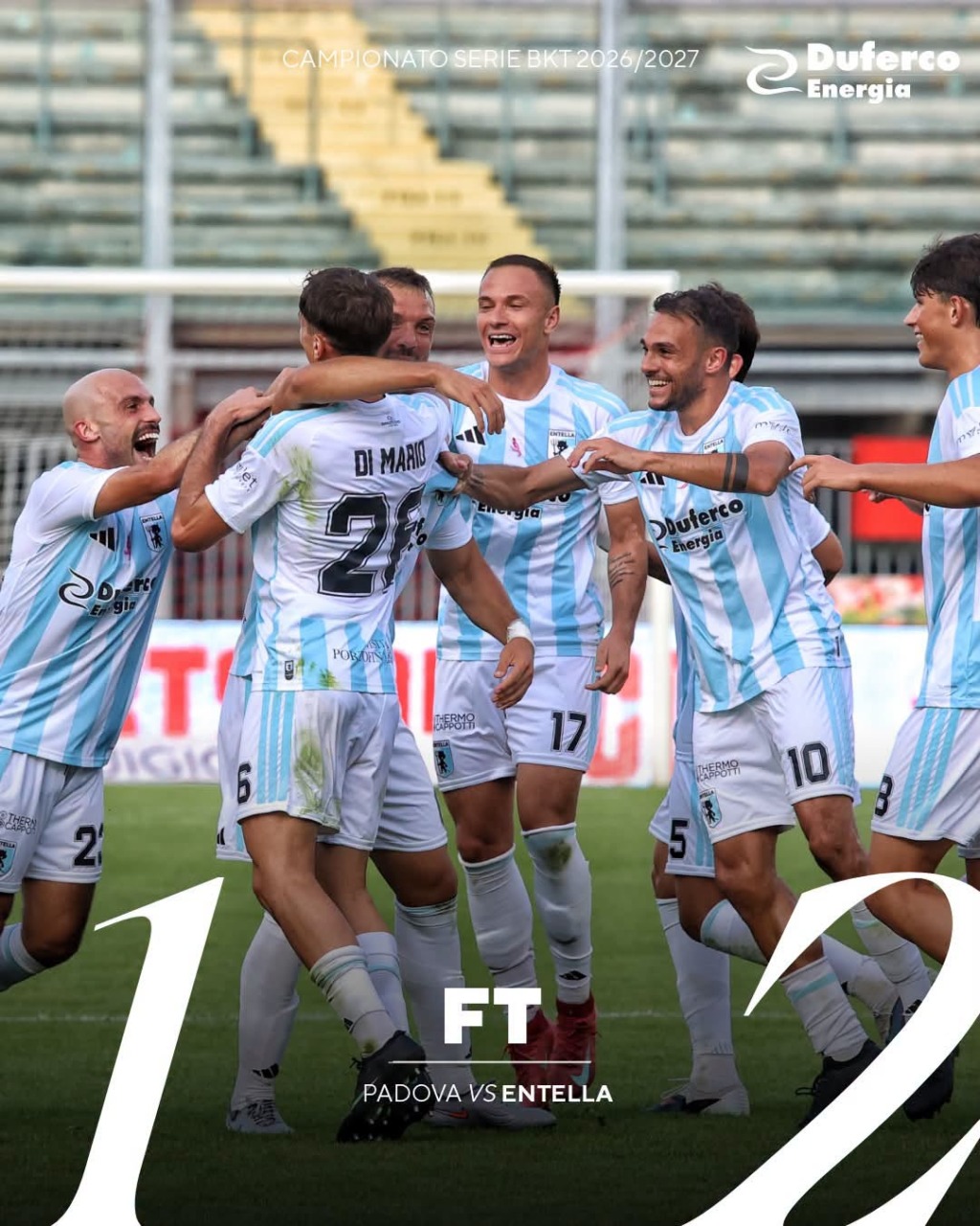 La Virtus Entella vince in rimonta e in trasferta col Padova